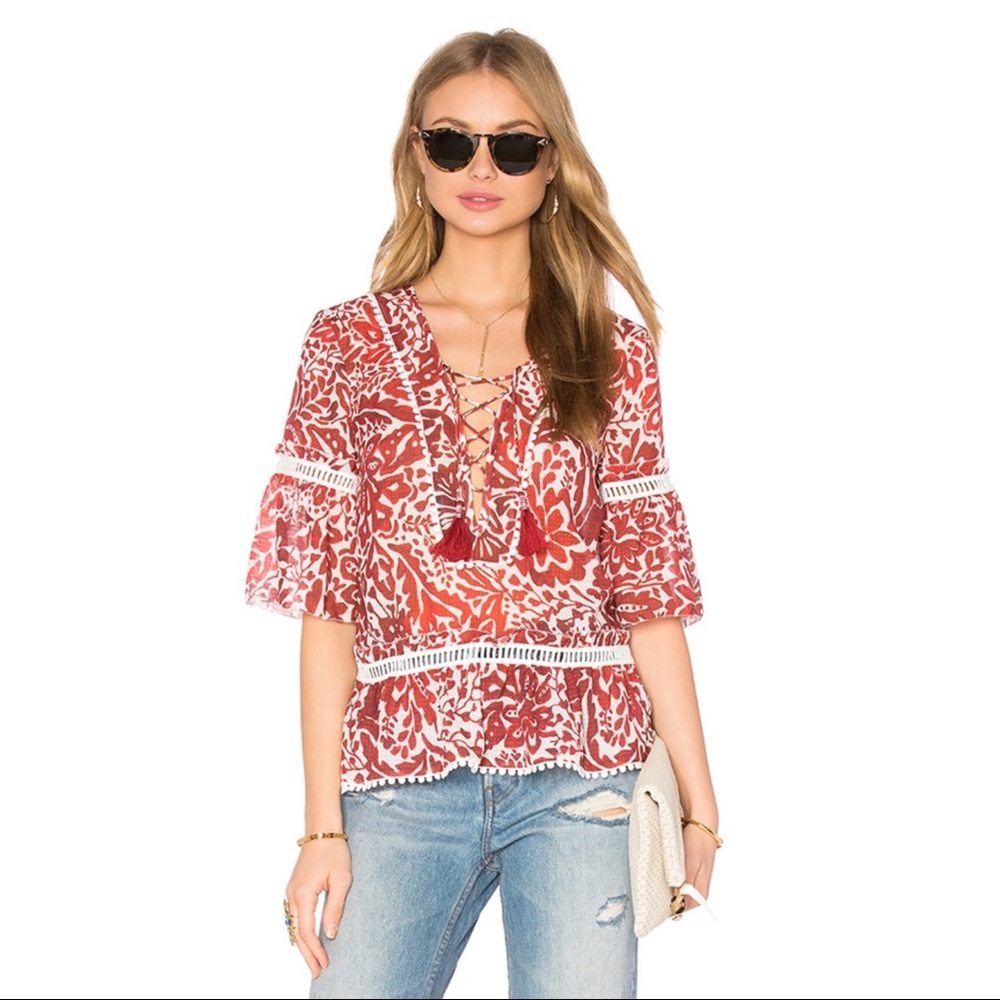 SAYLOR Tassel Top